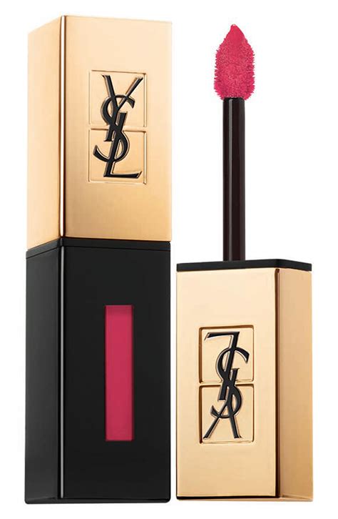 ysl pink lip gloss|ysl glossy lipstick.